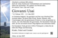 eine Anzeige