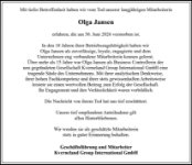 eine Anzeige