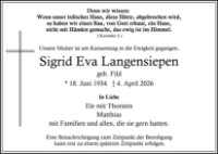 eine Anzeige
